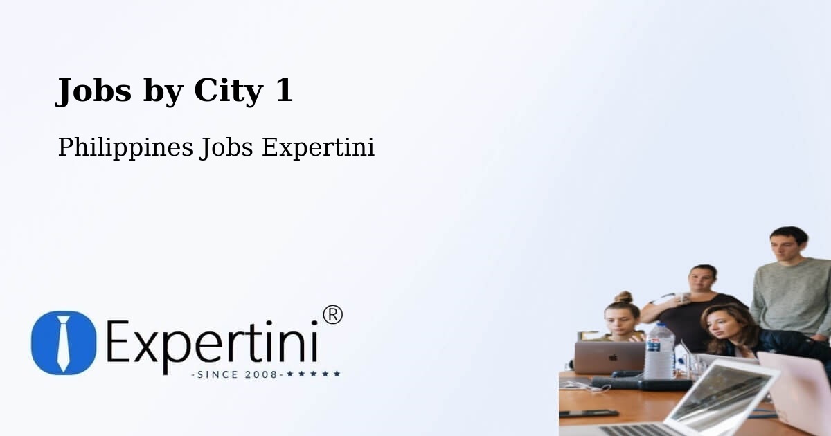 City Jobs in Philippines - Expertini